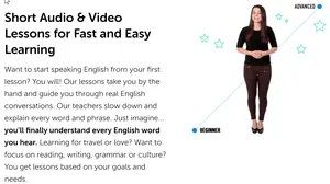 English Class 101 Promo Text and Picture